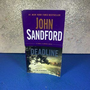 Deadline: A Virgil Flowers Novel by John Sandford ~ Paperback ~ Like New ~ YaY!